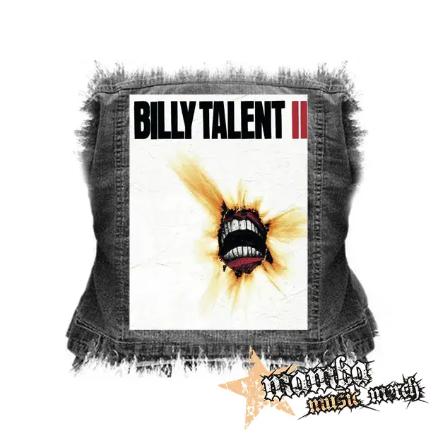 BILLY TALENT - Billy Talent II - chrbtová nášivka (36 x 27 cm)