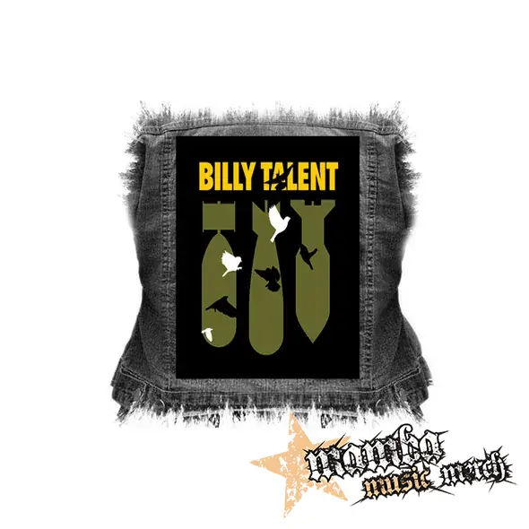 BILLY TALENT - Bombs - chrbtová nášivka (36 x 27 cm)