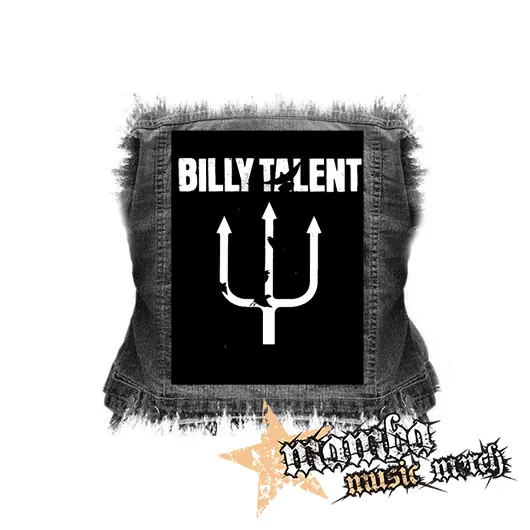 BILLY TALENT - Logo - chrbtová nášivka (36 x 27 cm)