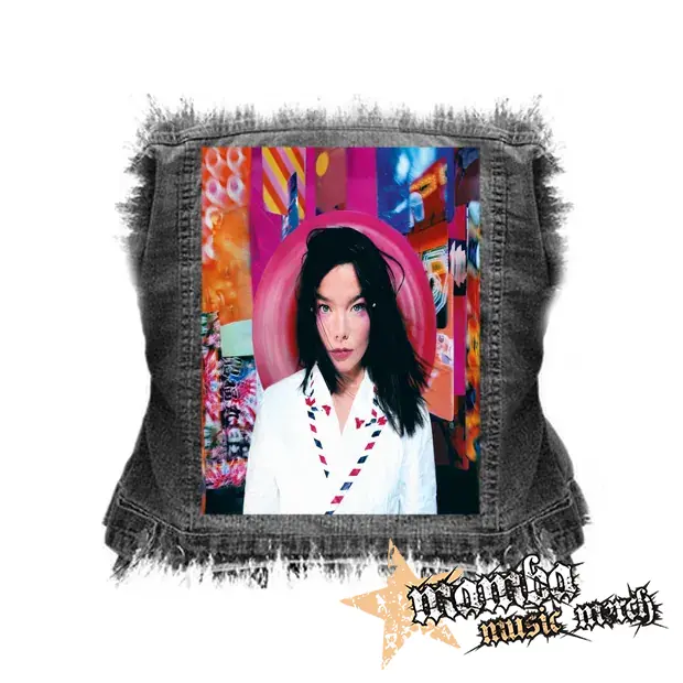Björk - Post - chrbtová nášivka (36 x 27 cm)