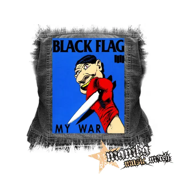 BLACK FLAG - My War - chrbtová nášivka (36 x 27 cm)