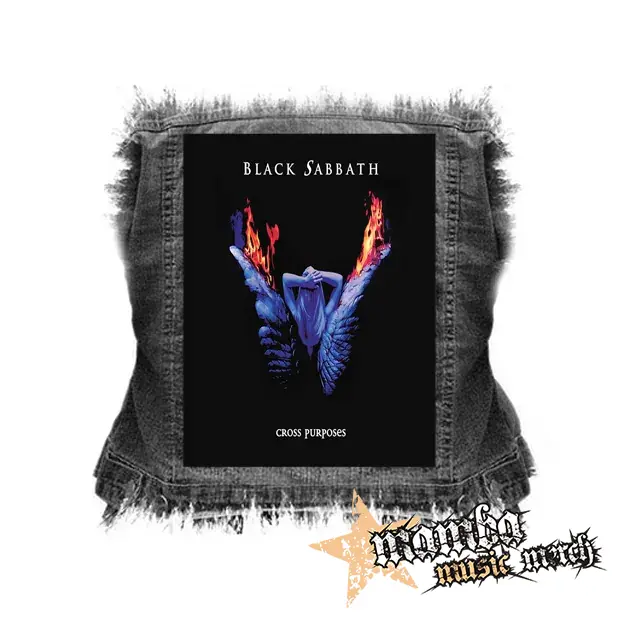 BLACK SABBATH - Cross Purposes - chrbtová nášivka (36 x 27 cm)