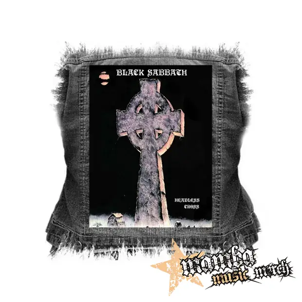 BLACK SABBATH - Headless Cross - chrbtová nášivka (36 x 27 cm)