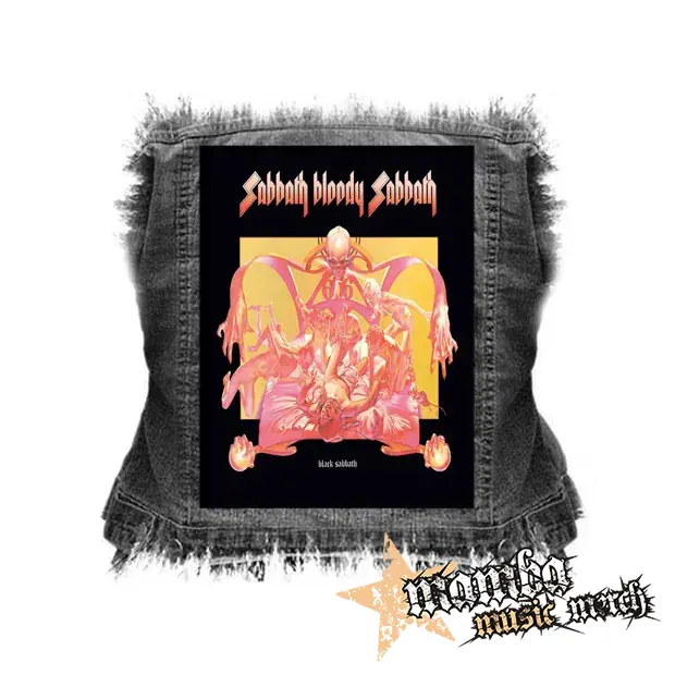 BLACK SABBATH - Sabbath Bloody Sabbath - chrbtová nášivka (36 x 27 cm)