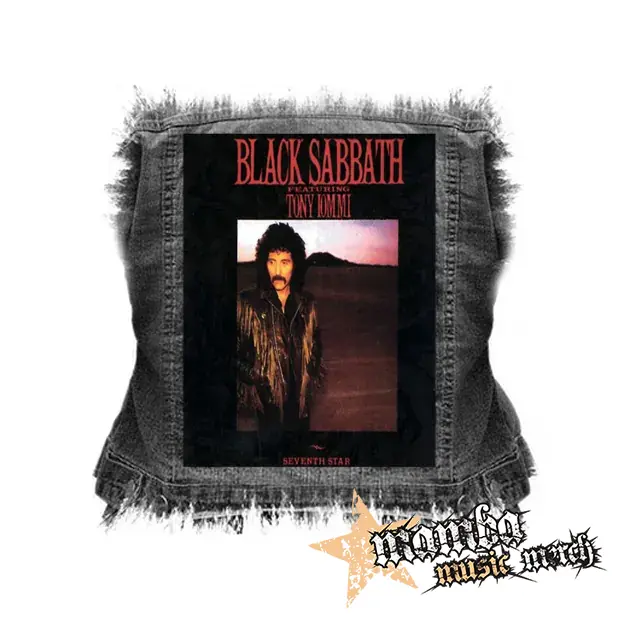 BLACK SABBATH - Seventh Star - chrbtová nášivka (36 x 27 cm)