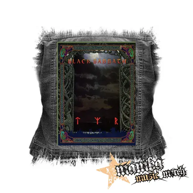 BLACK SABBATH - TYR - chrbtová nášivka (36 x 27 cm)
