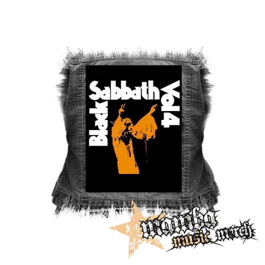 BLACK SABBATH - Vol.4 (2) - chrbtová nášivka (36 x 27 cm)