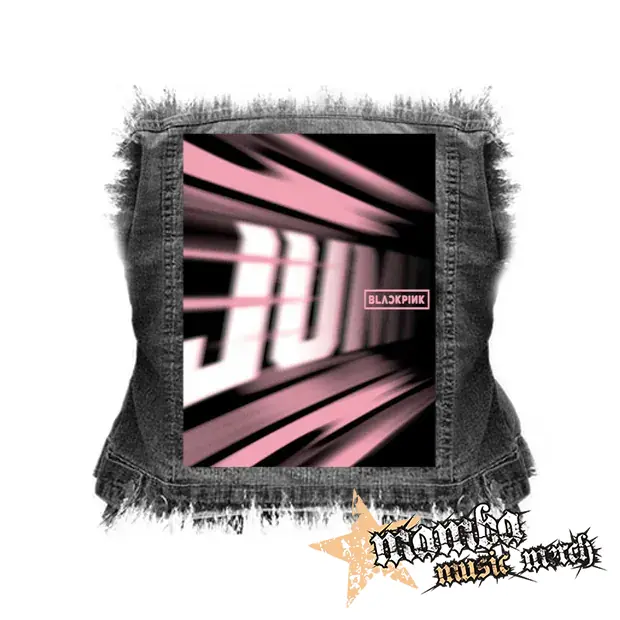BLACKPINK - Jump - chrbtová nášivka (36 x 27 cm)