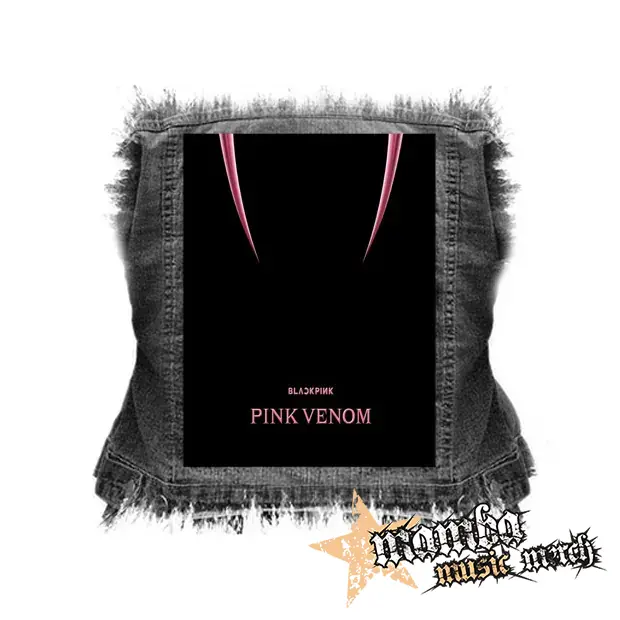 BLACKPINK - Pink Venom - chrbtová nášivka (36 x 27 cm)
