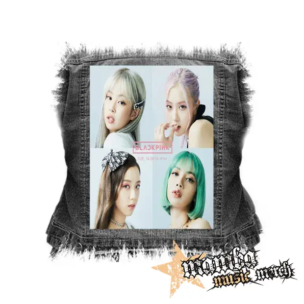 BLACKPINK - Pretty Savage - chrbtová nášivka (36 x 27 cm)