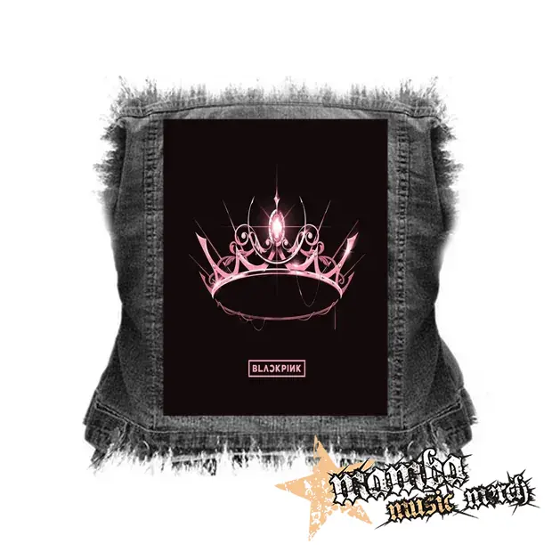 BLACKPINK - The Album - chrbtová nášivka (36 x 27 cm)