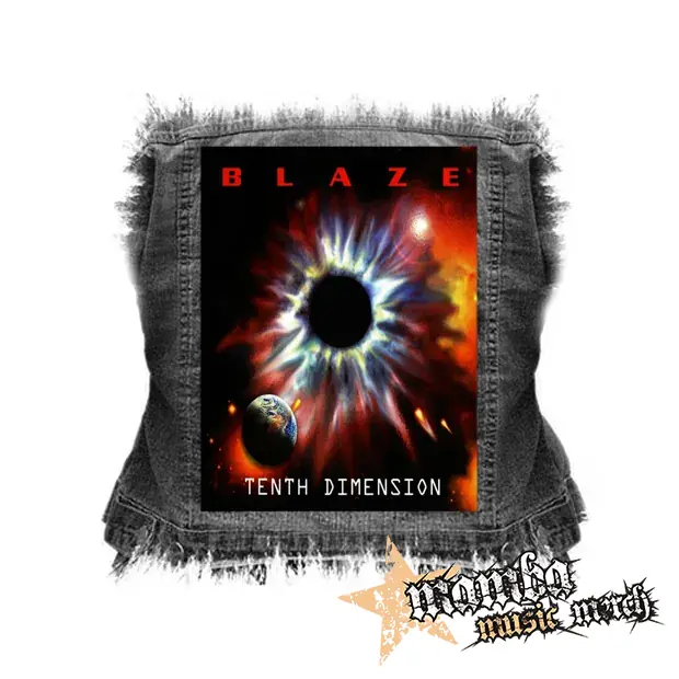BLAZE BAYLEY - Tenth Dimension - chrbtová nášivka (36 x 27 cm)