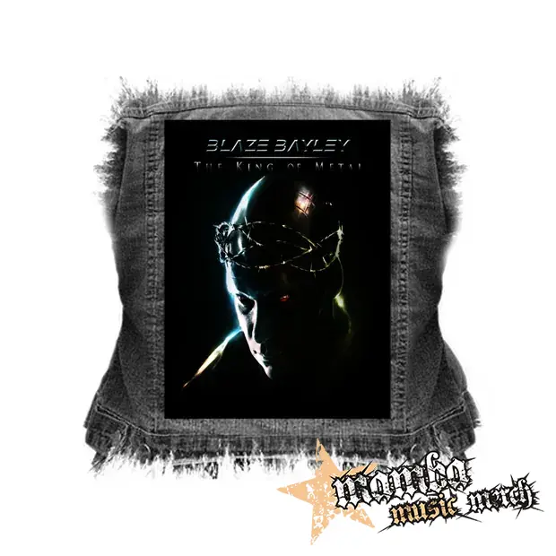 BLAZE BAYLEY - The King Of Metal - chrbtová nášivka (36 x 27 cm)