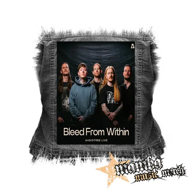 BLEED FROM WITHIN - Bleed From Within on Audiotree Live - chrbtová nášivka (36 x 27 cm)