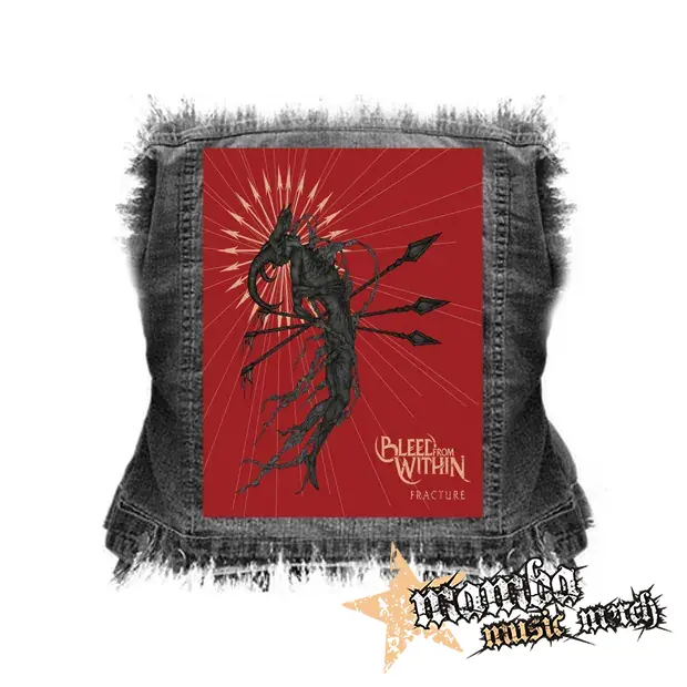 BLEED FROM WITHIN - Fracture - chrbtová nášivka (36 x 27 cm)