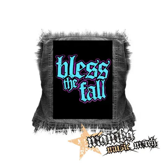 BLESSTHEFALL - Logo - chrbtová nášivka (36 x 27 cm)