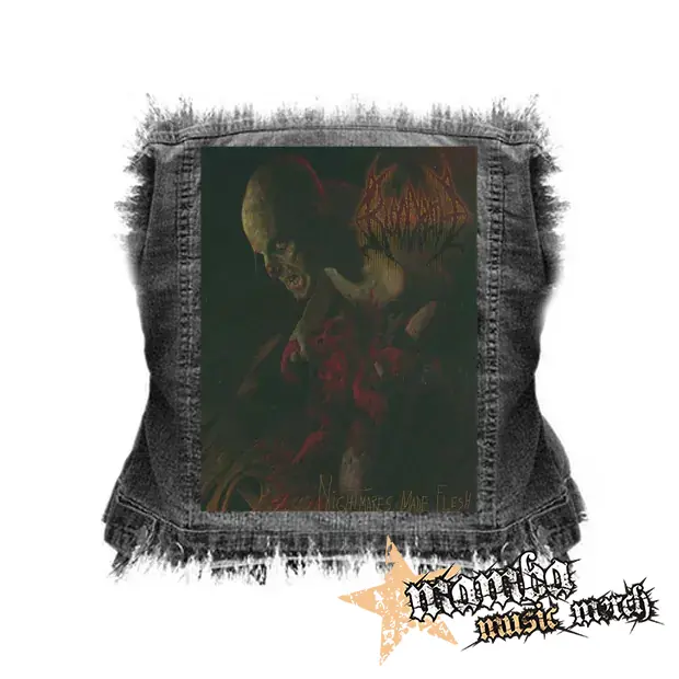 BLOODBATH - Nightmares Made Flesh - chrbtová nášivka (36 x 27 cm)