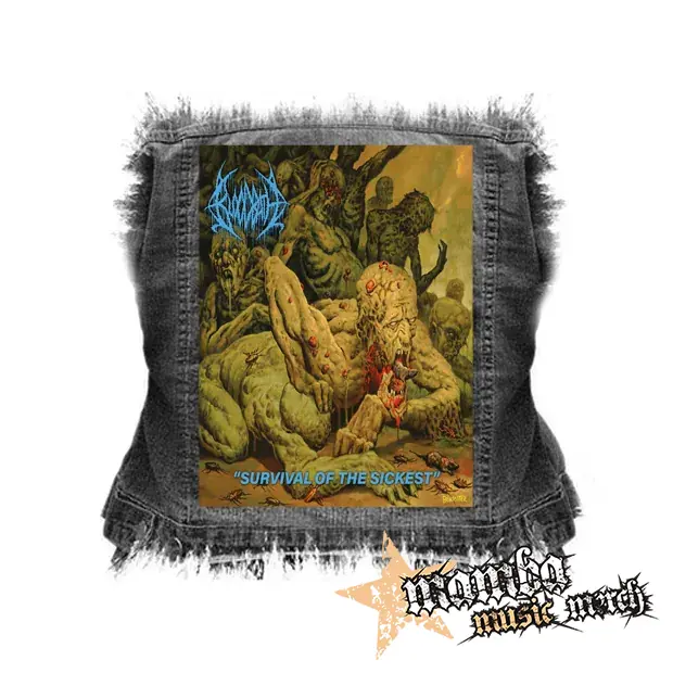 BLOODBATH - Survival of the Sickest - chrbtová nášivka (36 x 27 cm)