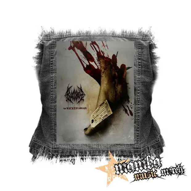 BLOODBATH - The Wacken Carnage - chrbtová nášivka (36 x 27 cm)