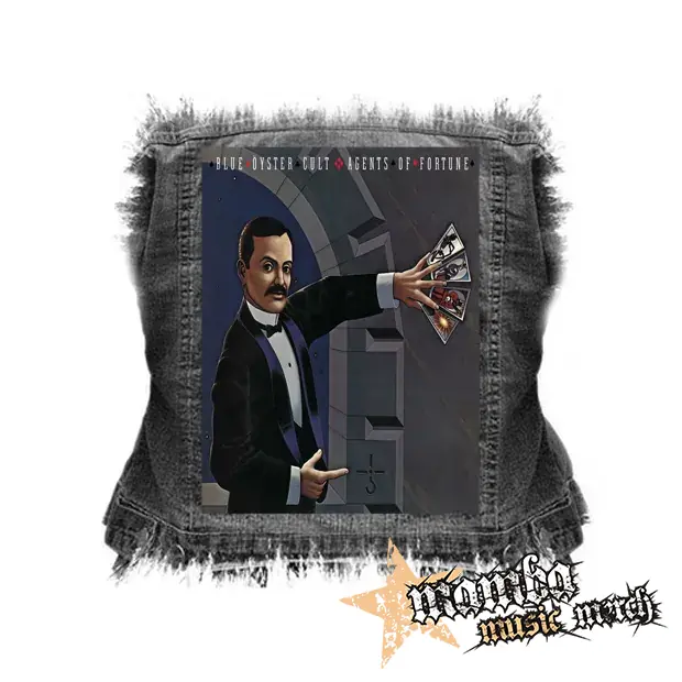BLUE OYSTER CULT - Agents Of Fortune - chrbtová nášivka (36 x 27 cm)