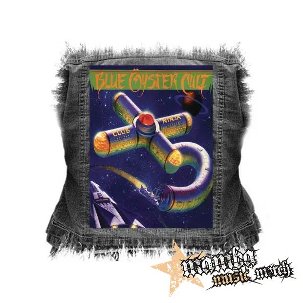 BLUE OYSTER CULT - Club Ninja - chrbtová nášivka (36 x 27 cm)