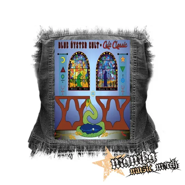 BLUE OYSTER CULT - Cult Classic - chrbtová nášivka (36 x 27 cm)