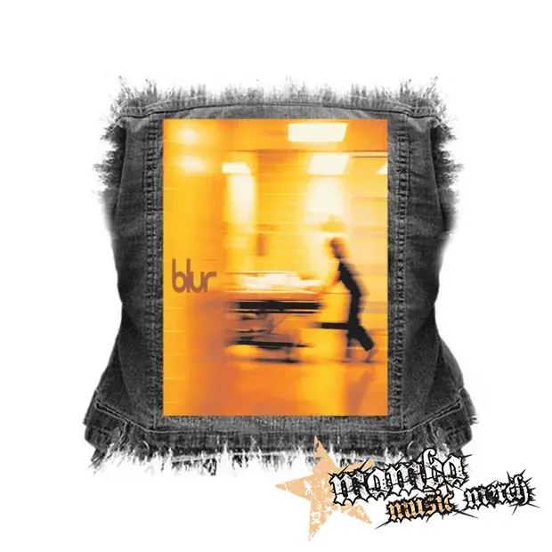 BLUR - Blur - chrbtová nášivka (36 x 27 cm)