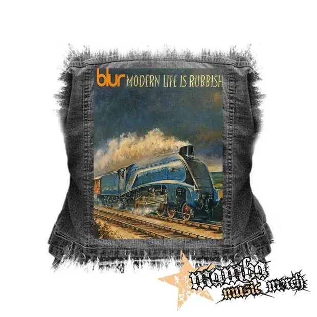 BLUR - Modern Life Is Rubbish - chrbtová nášivka (36 x 27 cm)