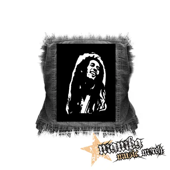 BOB MARLEY - Portrait - chrbtová nášivka (36 x 27 cm)