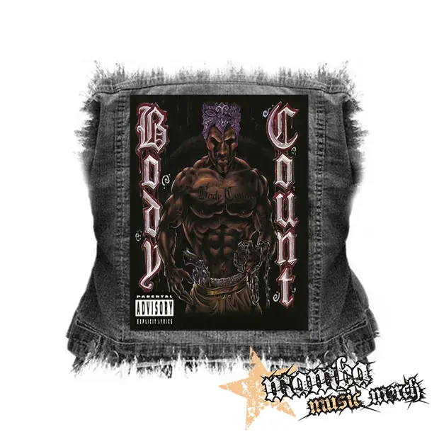 BODY COUNT - Body Count - chrbtová nášivka (36 x 27 cm)
