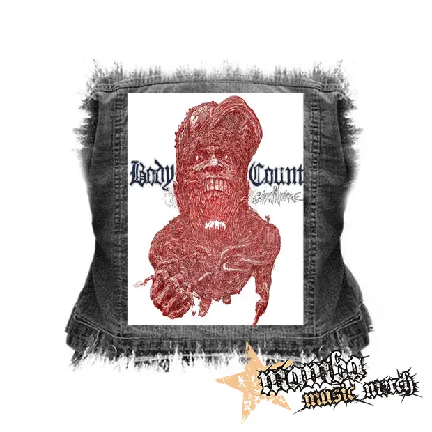 BODY COUNT - Carnivore - chrbtová nášivka (36 x 27 cm)