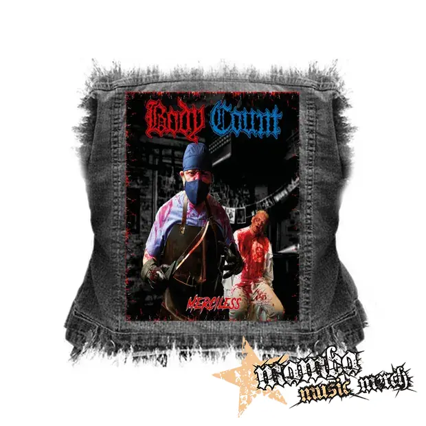 BODY COUNT - Merciless - chrbtová nášivka (36 x 27 cm)