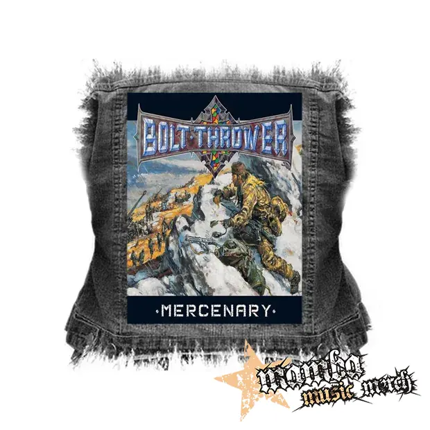 BOLT THROWER - Mercenary - chrbtová nášivka (36 x 27 cm)