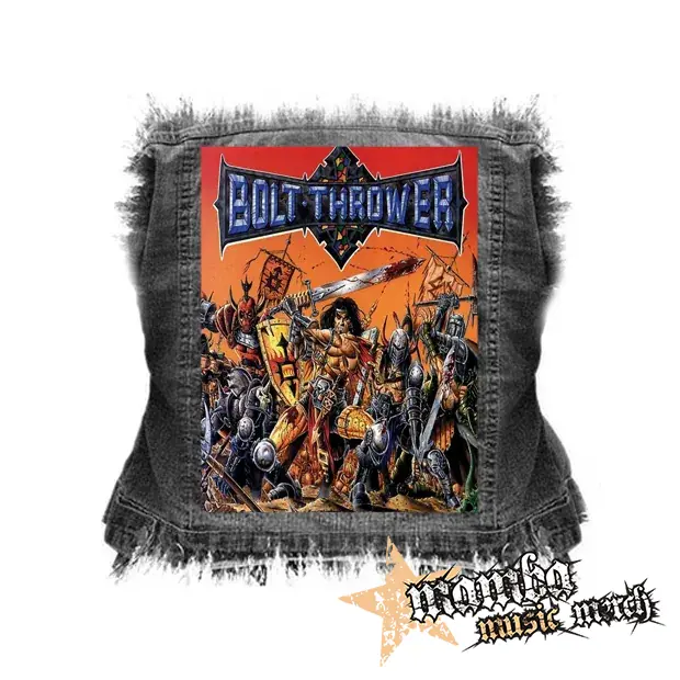 BOLT THROWER - War Master - chrbtová nášivka (36 x 27 cm)