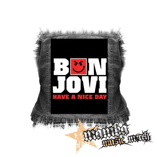 BON JOVI - Have A Nice Day - chrbtová nášivka (36 x 27 cm)