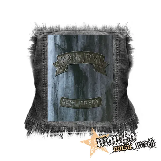BON JOVI - New Jersey - chrbtová nášivka (36 x 27 cm)