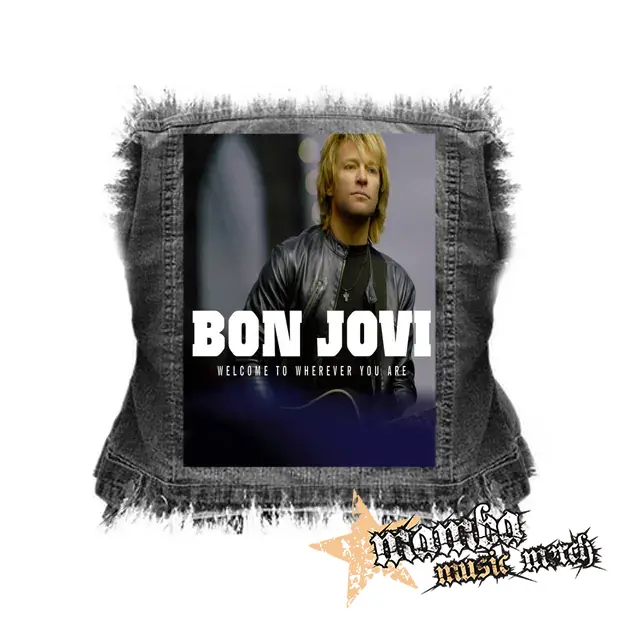 BON JOVI - Welcome To Wherever You Are - chrbtová nášivka (36 x 27 cm)