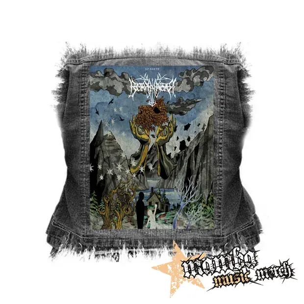 BORKNAGAR - Up North - chrbtová nášivka (36 x 27 cm)