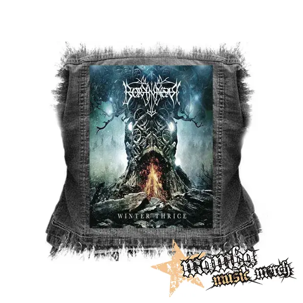 BORKNAGAR - Winter Thrice - chrbtová nášivka (36 x 27 cm)