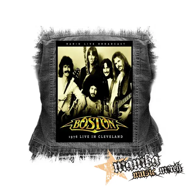 BOSTON - Live in Cleveland 1976 - chrbtová nášivka (36 x 27 cm)