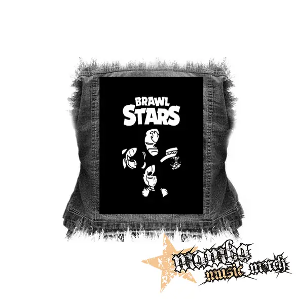 BRAWL STARS - Portrait - chrbtová nášivka (36 x 27 cm)
