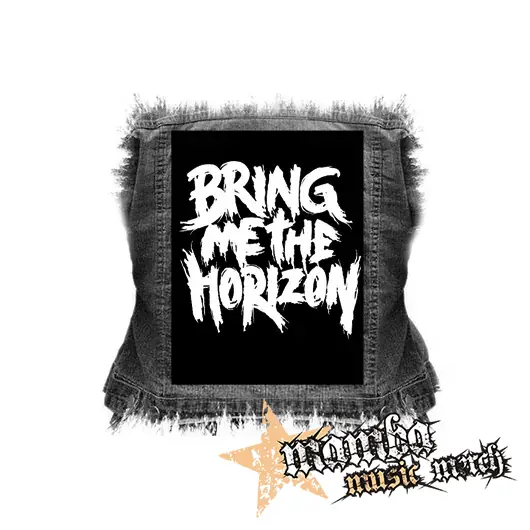 BRING ME THE HORIZON - Painted Logo - chrbtová nášivka (36 x 27 cm)