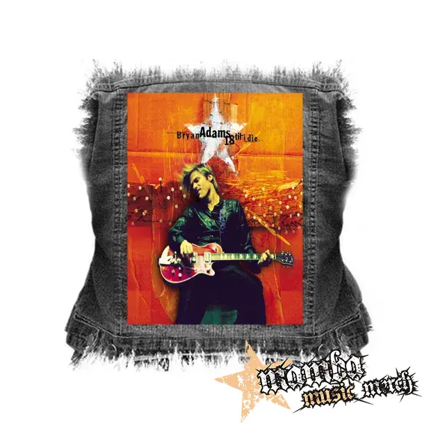BRYAN ADAMS - 18 Til I Die - chrbtová nášivka (36 x 27 cm)