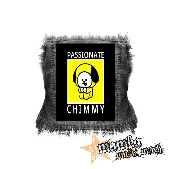 BT21 - Passionate Chimmy - chrbtová nášivka (36 x 27 cm)