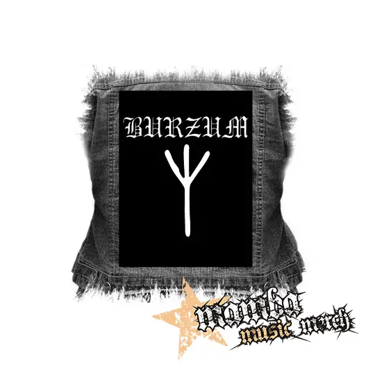 BURZUM - Crest - chrbtová nášivka (36 x 27 cm)