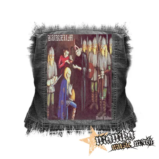 BURZUM - Daudi Baldrs - chrbtová nášivka (36 x 27 cm)
