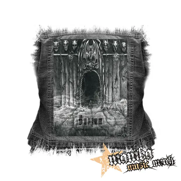 BURZUM - From The Depths of Darkness - chrbtová nášivka (36 x 27 cm)
