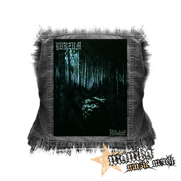 BURZUM - Hlidskjalf - chrbtová nášivka (36 x 27 cm)