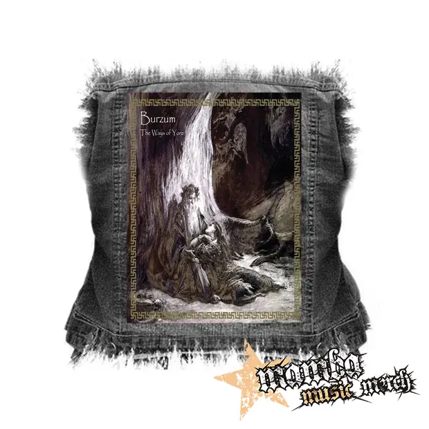 BURZUM - The Ways of Yore - chrbtová nášivka (36 x 27 cm)