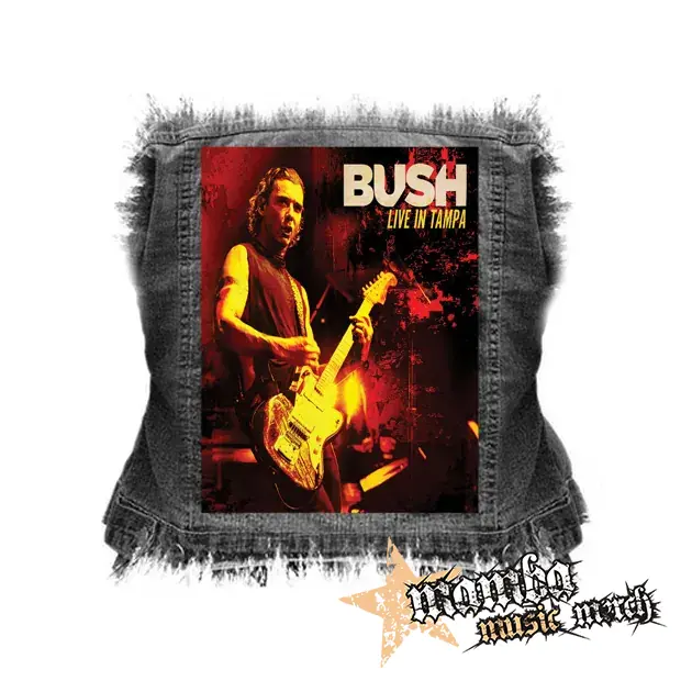 BUSH - Live in Tampa - chrbtová nášivka (36 x 27 cm)
